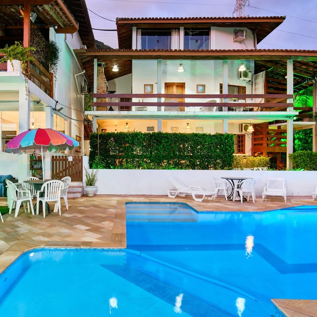 Vista dos Chalés Mirante da Lagoinha